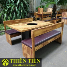 Bàn Buffe Gỗ Dài