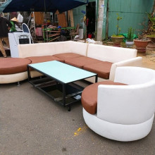 Bộ Sofa Nệm Kem – ảnh 3