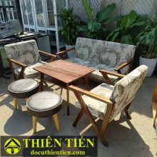 Sofa Bộ Nệm Nỉ – ảnh 2