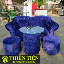 Bộ Sofa Nhung Queen