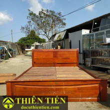 Giường Xoan Đào Vạc Cuốn