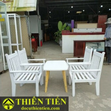 Ghế Trà Nan Trắng