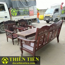 Bộ Salon Gỗ Xưa – ảnh 3