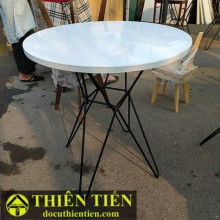 Bàn Tròn Chân Sắt