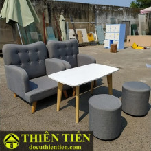 Bộ Sofa Nệm Xám – ảnh 2