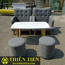 Bộ Sofa Nệm Xám