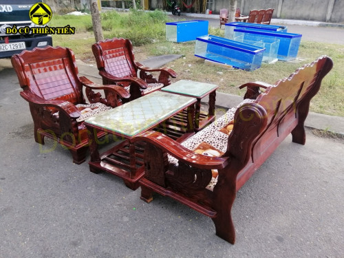 Bộ Salon Gỗ Mới 85%
