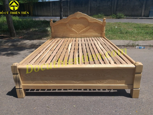 Giường Gỗ Sồi 1M4 ( Chưa Qua Sử Dụng )
