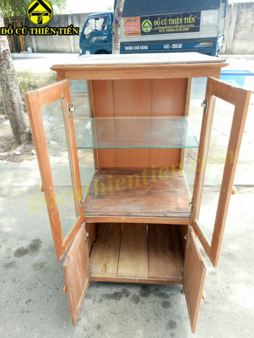 Tủ Gỗ Kính Nhỏ