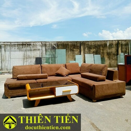 Bộ Sofa Nâu Sang Trọng