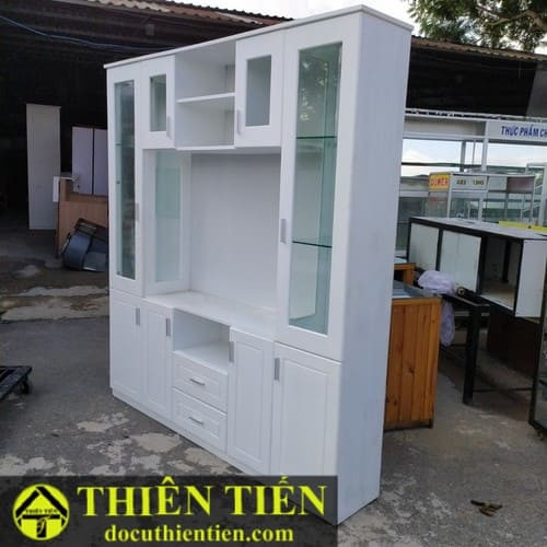 Kệ Tivi Thiết Kế Trắng