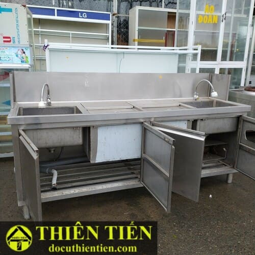 Bồn Rửa Trà Sữa Inox