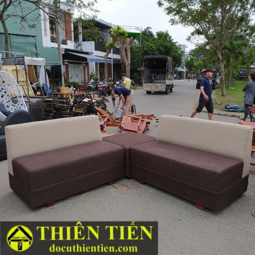 Sofa Nệm Nâu