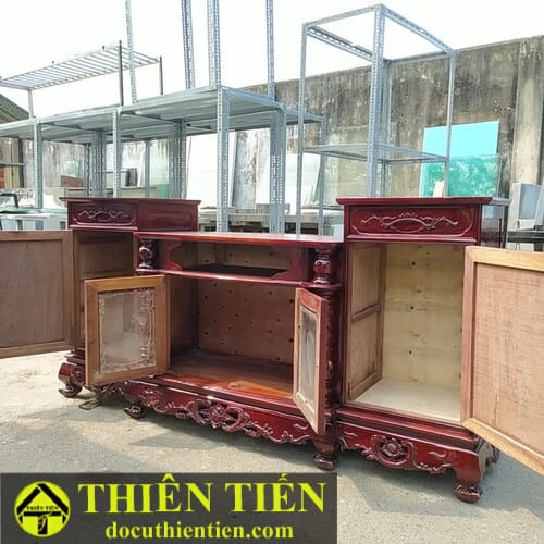 Kệ Tivi Chạm Khắc