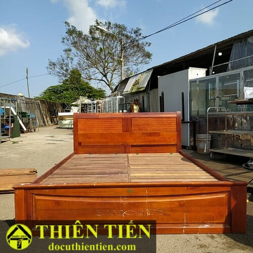 Giường Xoan Đào Vạc Cuốn