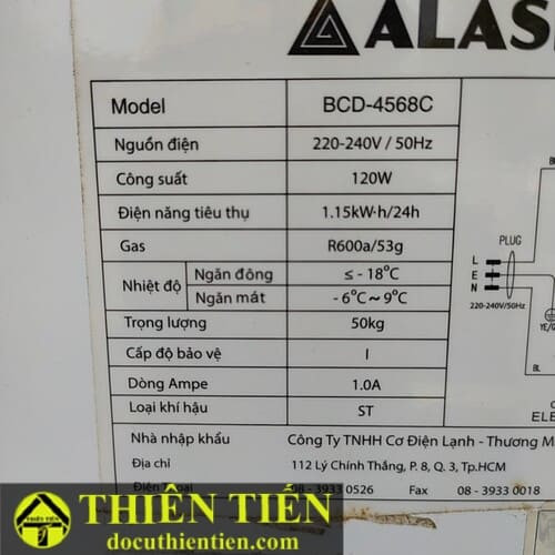 Tủ Đông Alaska